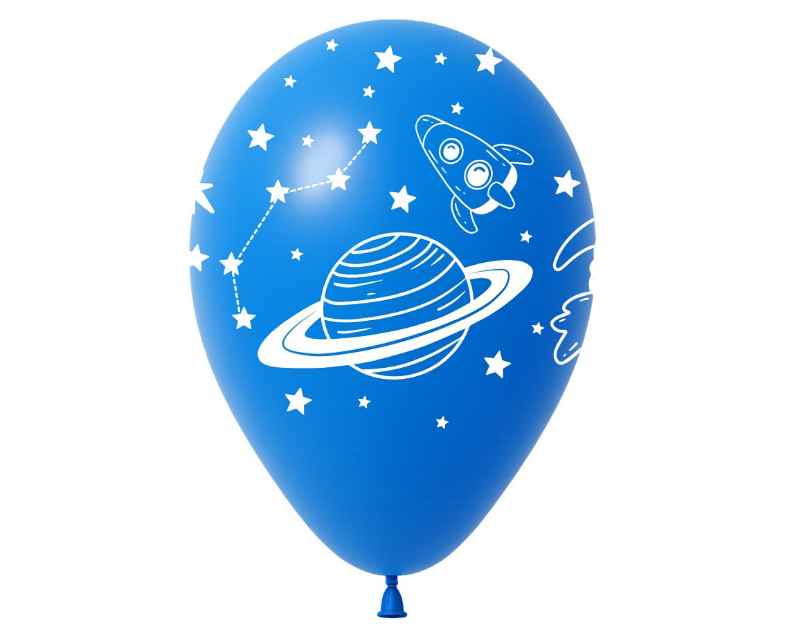 Universe balloon, 12"/ 5 pcs